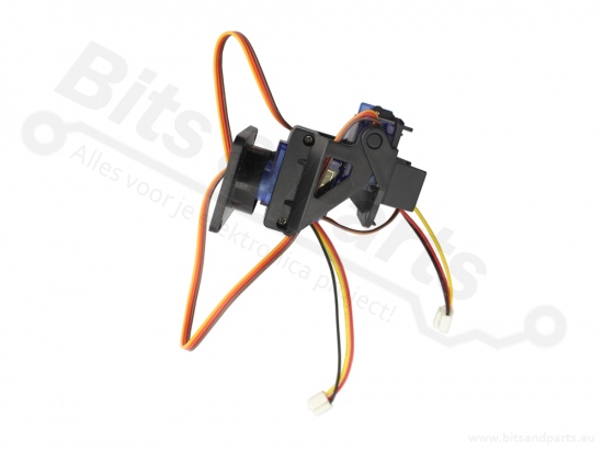 Pan/tilt set for cameras/sensors 
